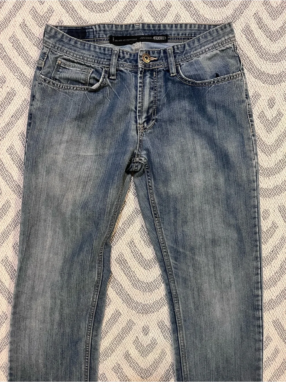 i JEANS By BUFFALO Men’s Ethan Slim Straight Blue Denim Jeans 29
